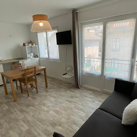 Le Bout Du Studio Renove Avec Balcon Et Vue Sur La Montagne Apartment *